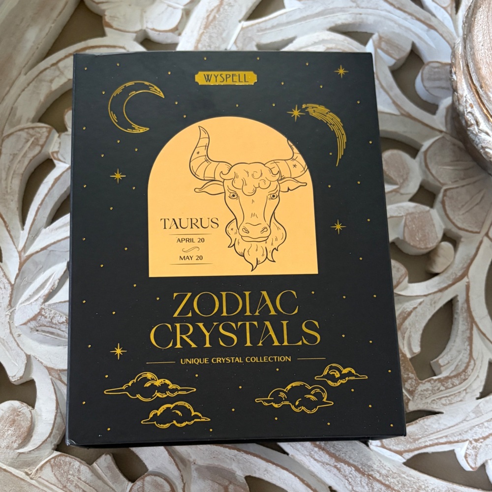 NIB TAURUS ZODIAC CRYSTAL COLLECTION 
by WYSPELL